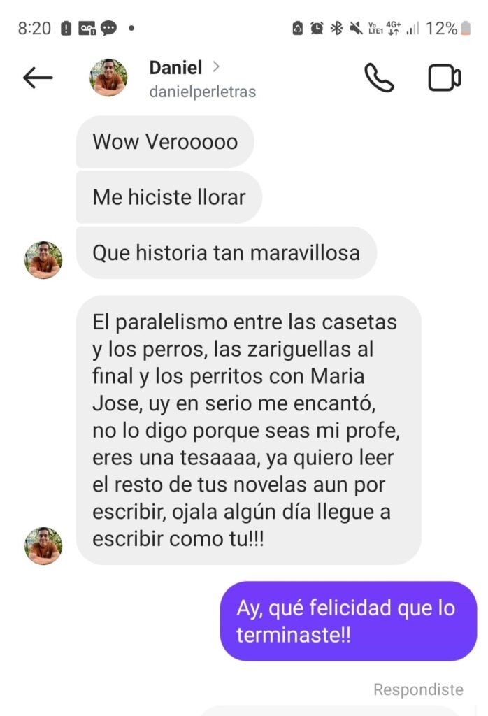 Review de Daniel sobre el cuarto Vestido