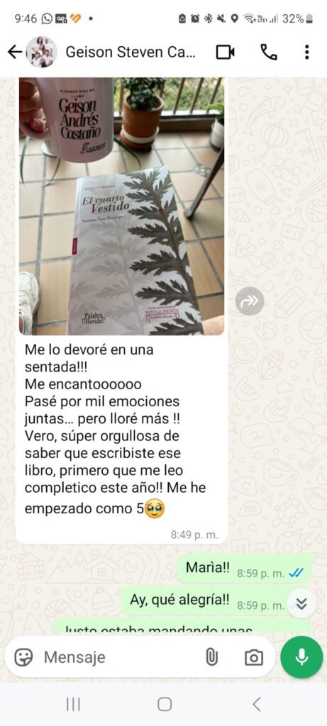 Review de Geison sobre el cuarto Vestido