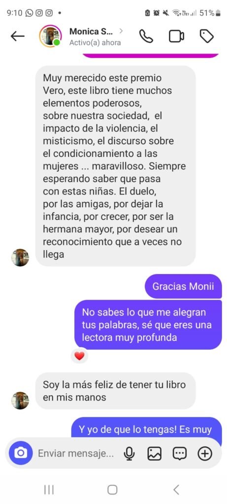 Review de Monica sobre el cuarto Vestido